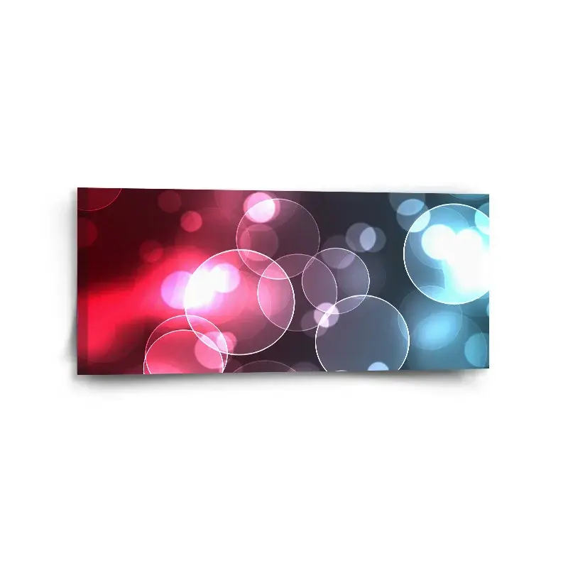 Obraz Bublinová abstrakce - 110x50 cm