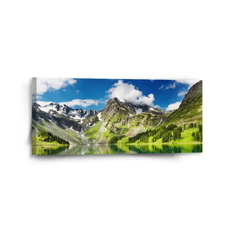 Obraz Odraz hor na jezeře - 110x50 cm