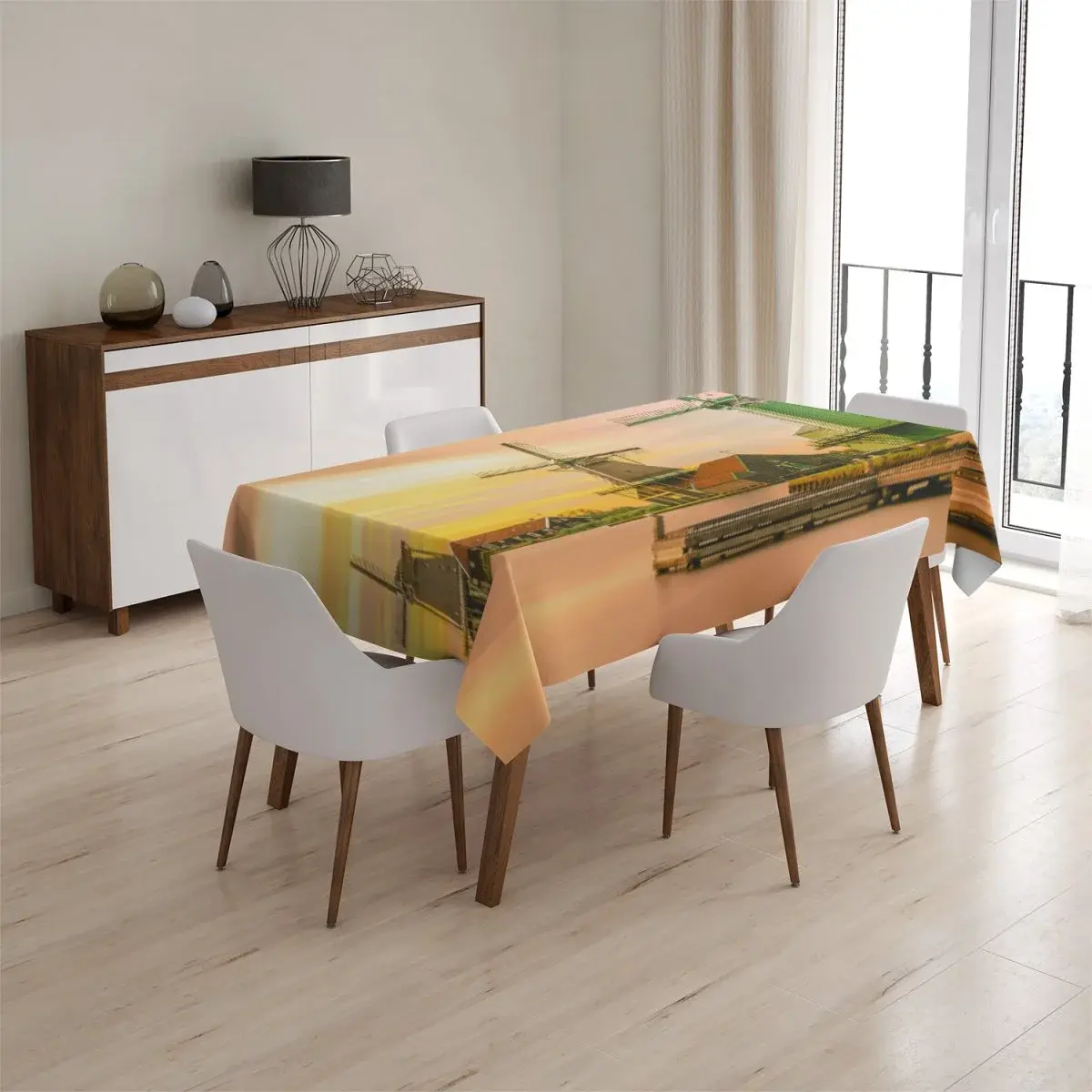 Ubrus Větrné mlýny - 130x170 cm