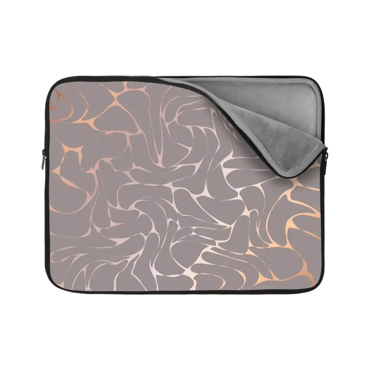 Obal na notebook Béžové vzorce - 17"
