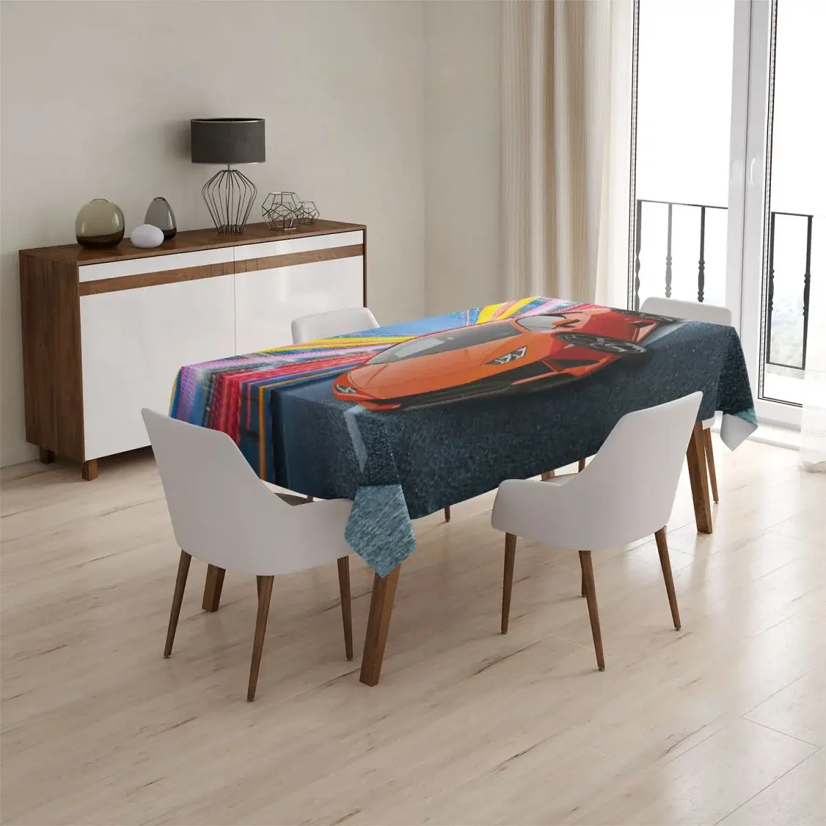 Ubrus Sportovní auto 2 - 90x90 cm