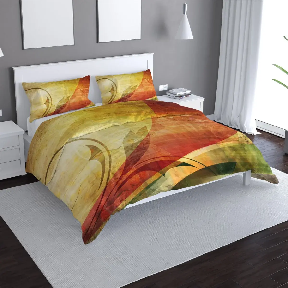 Povlečení Retro motiv - 140x220 / 90x70