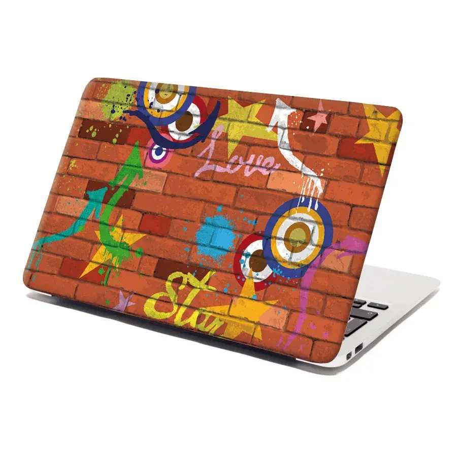 Samolepka na notebook Zeď - 29x20 cm