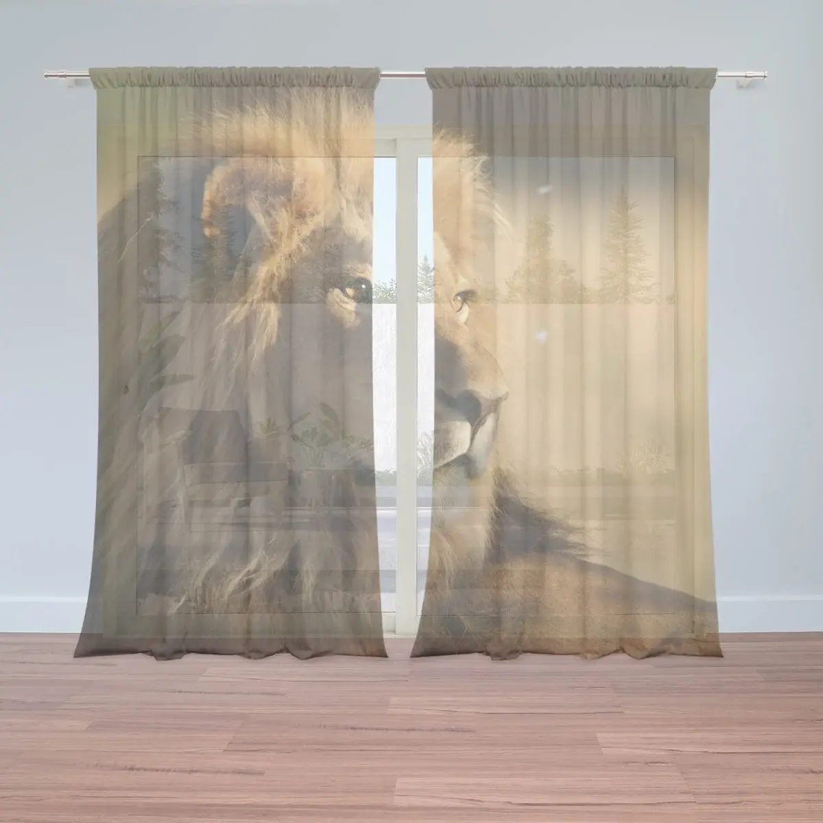Záclony Lev 3: 2ks 150x250cm