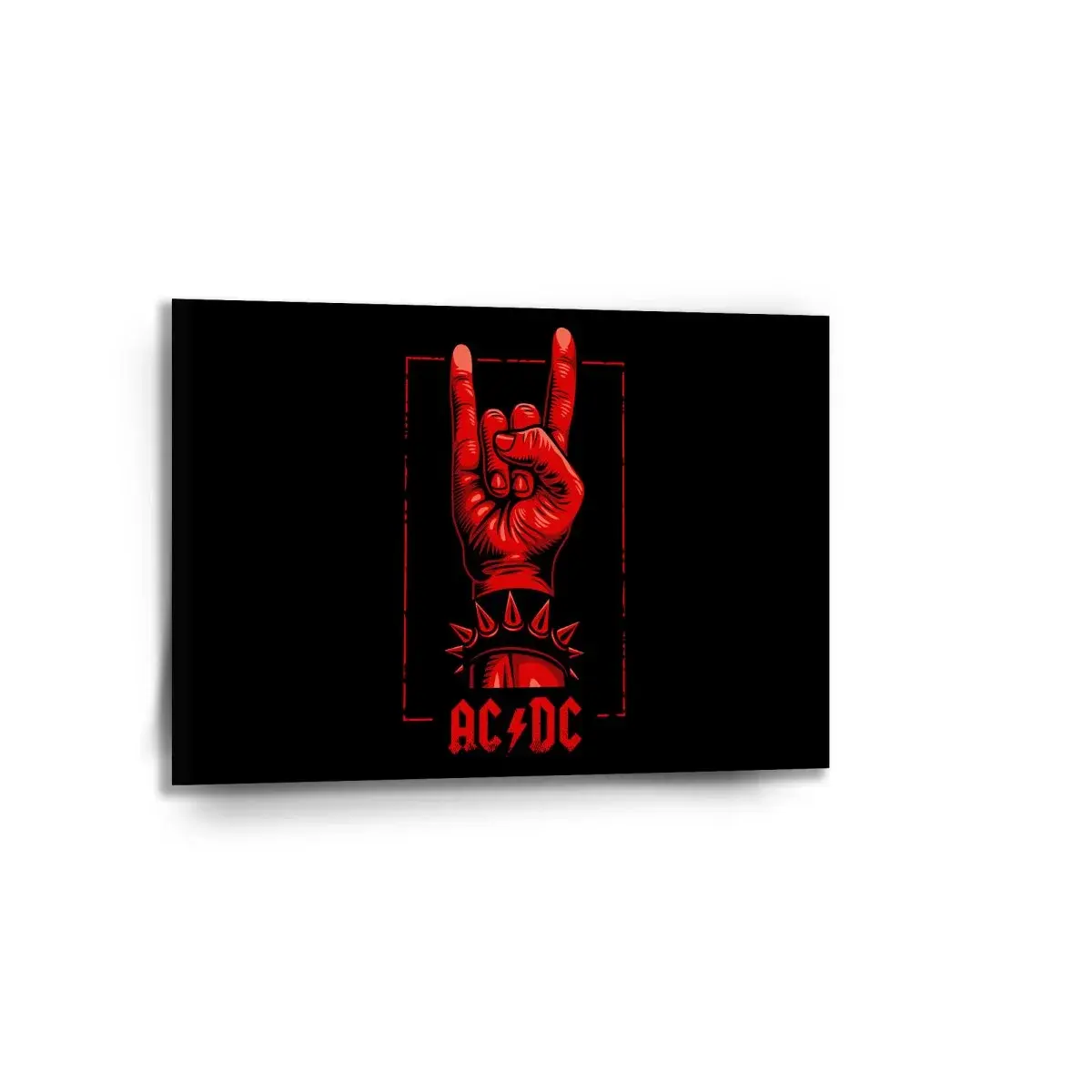Obraz ACDC Červená ruka - 90x60 cm