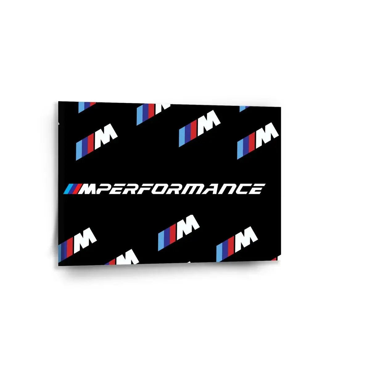 Obraz MPERFORMANCE černý vzor - 90x60 cm