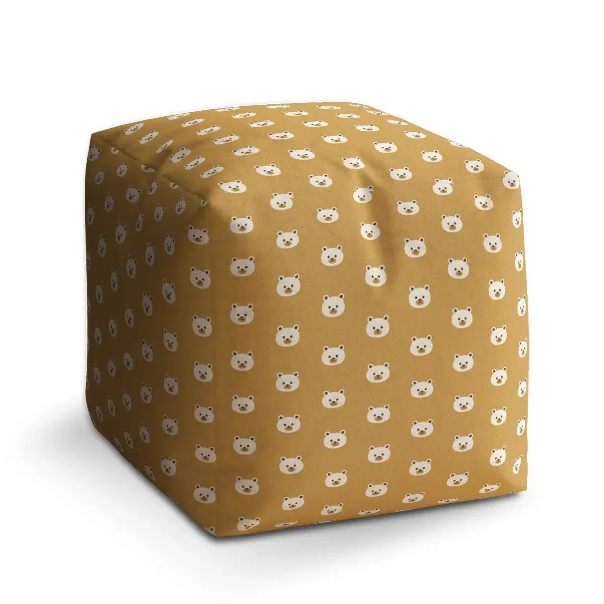 Taburet Cube Roztomilí medvídci - 50x50x50 cm