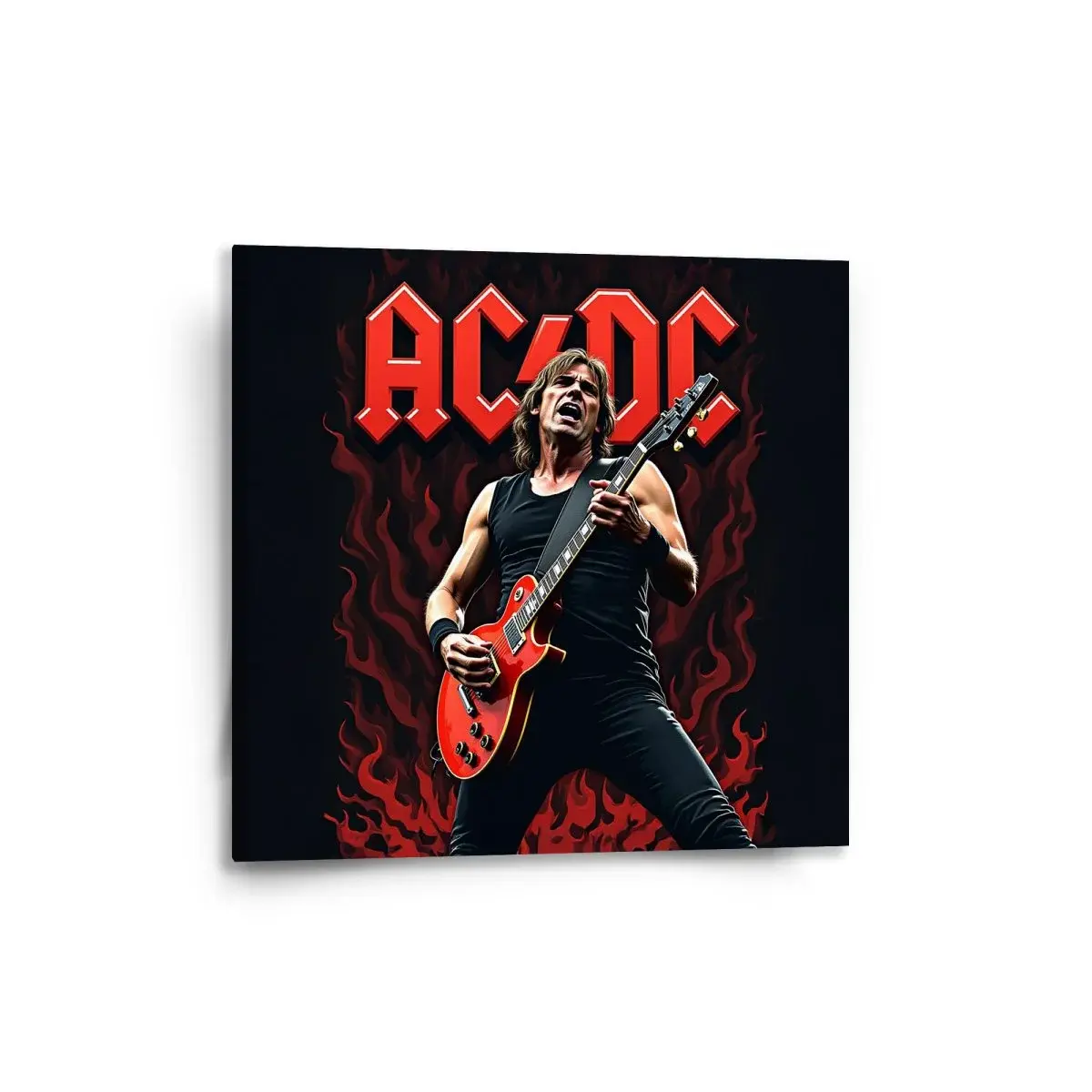 Obraz ACDC Kytarista - 50x50 cm