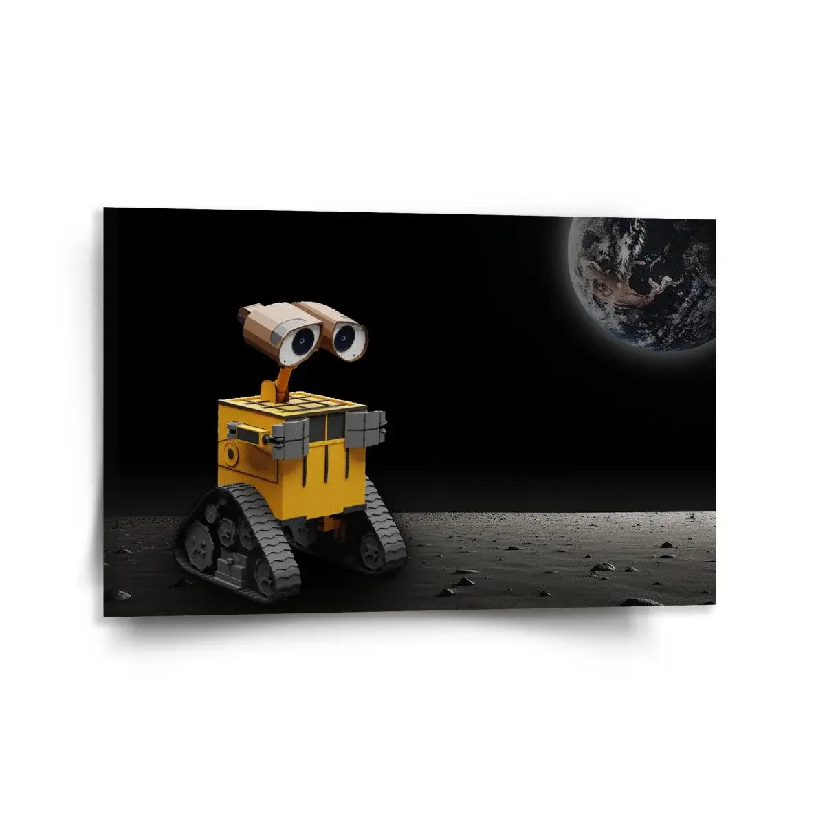 Obraz Wall-E robot Měsíc - 120x80 cm