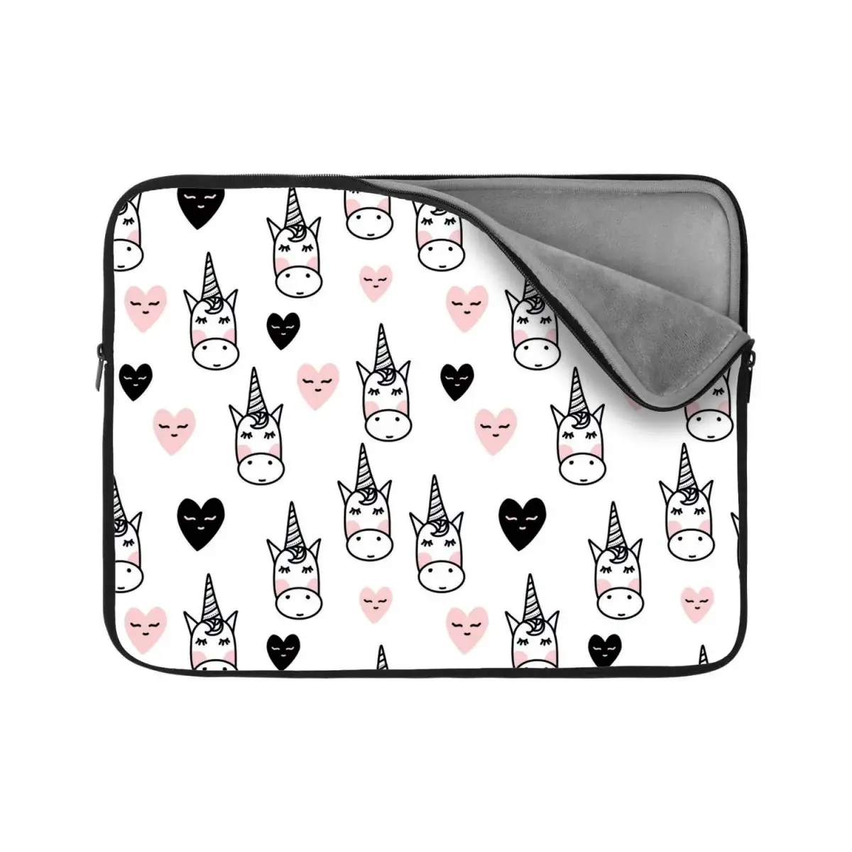 Obal na notebook Hlava jednorožce - 15,6"