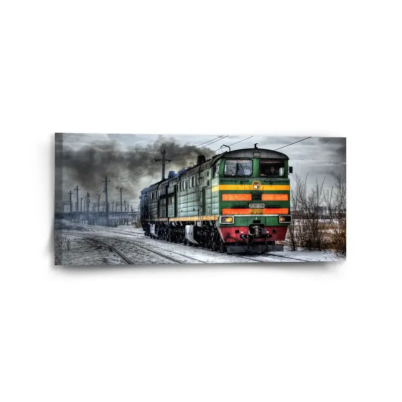 Obraz Lokomotiva - 110x50 cm
