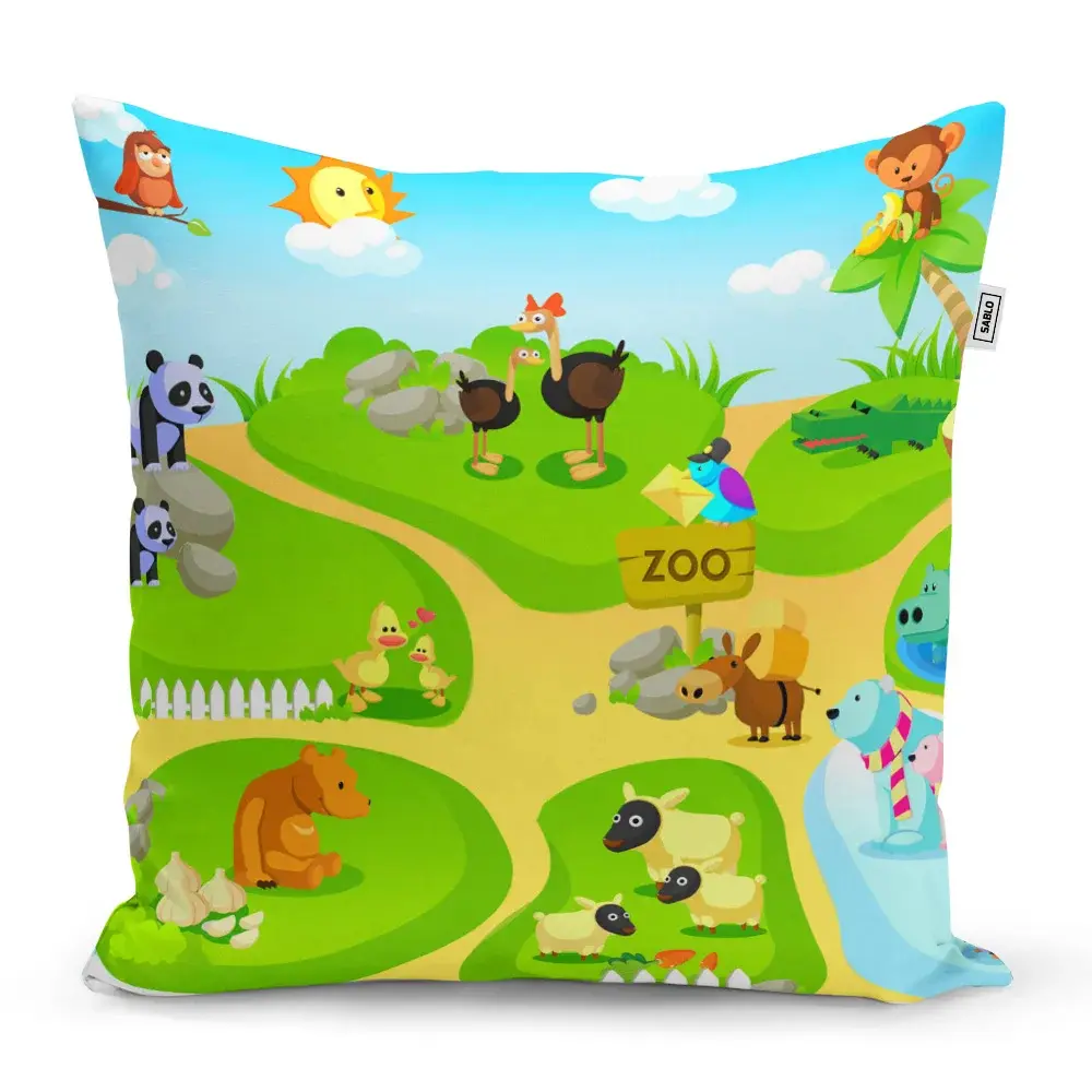 Polštář Dětský motiv 3 - 60x60 cm