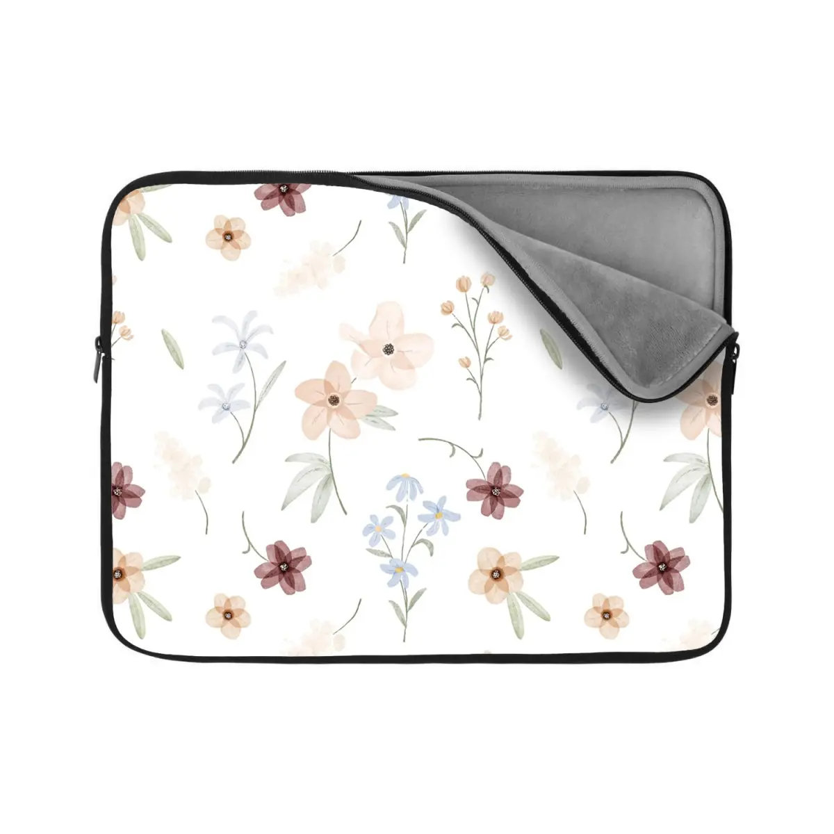 Obal na notebook Romantické květy - 17"