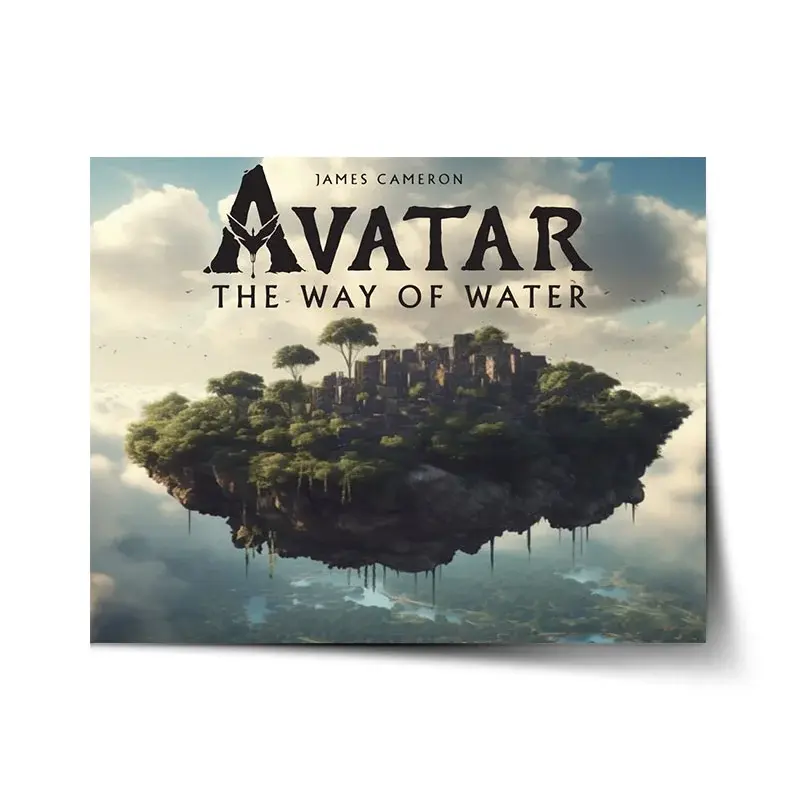 Plakát Avatar The Way of Water Létající město - 90x60 cm