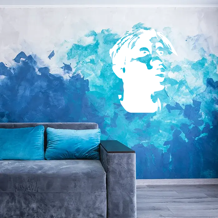 Samolepka na zeď: 2Pac - 97x120 cm