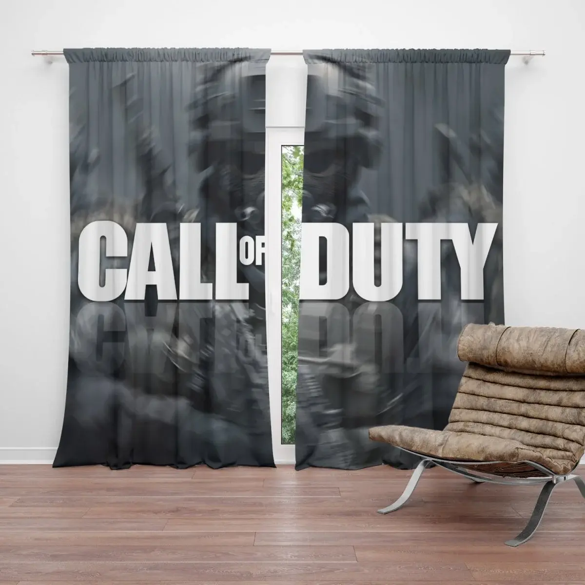 Závěs Call of Duty Voják: 2ks 140x250cm