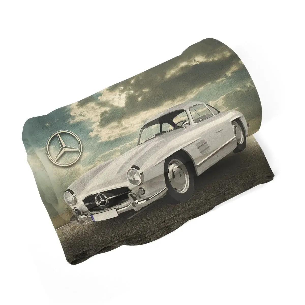 Deka Mercedes-Benz 300 SL Na silnici - 150x120 cm