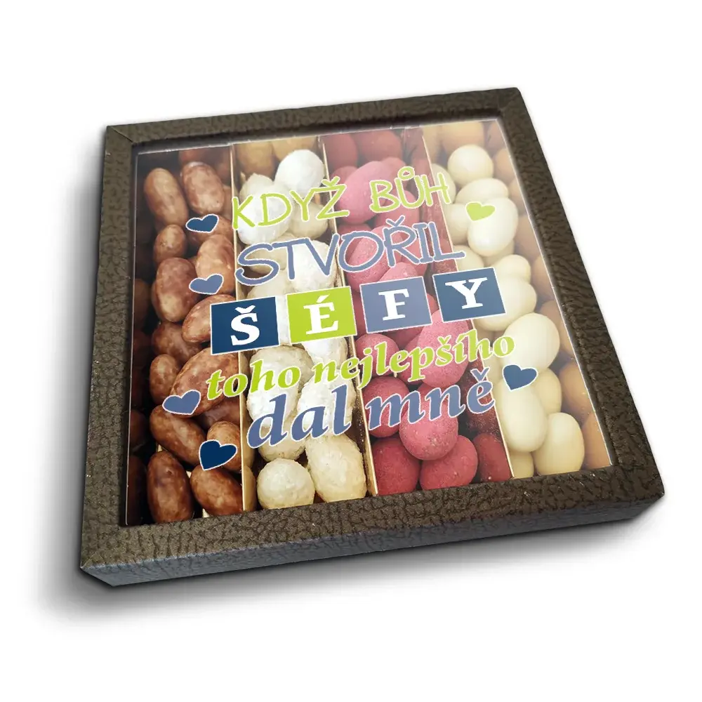 Mandle v čokoládě Když Bůh stvořil šéfy - 4x 80g