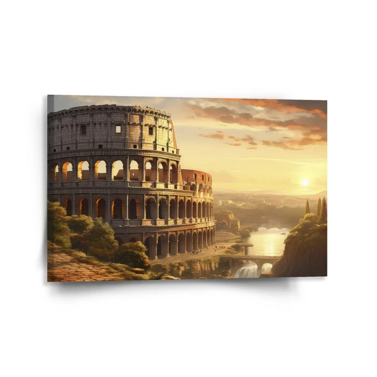 Obraz Řím Koloseum Historic - 120x80 cm