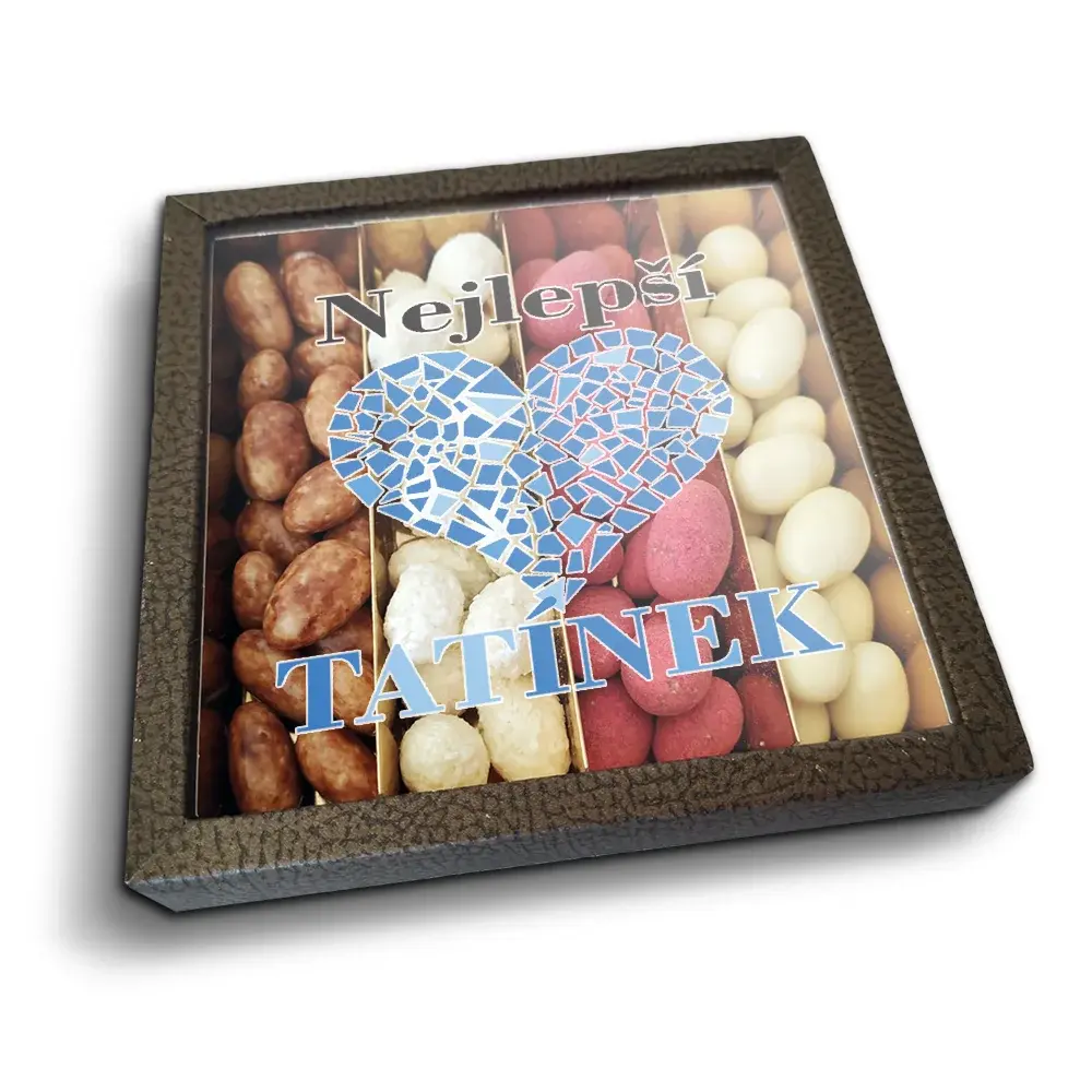 Mandle v čokoládě Nejlepší tatínek - 4x 80g