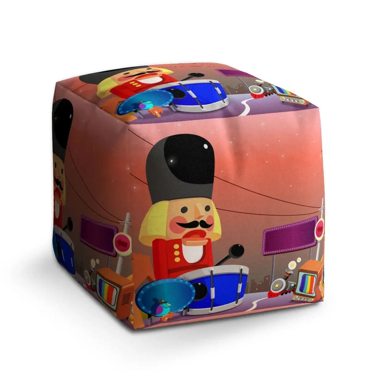 Taburet Cube Bubeníček - 40x40x40 cm