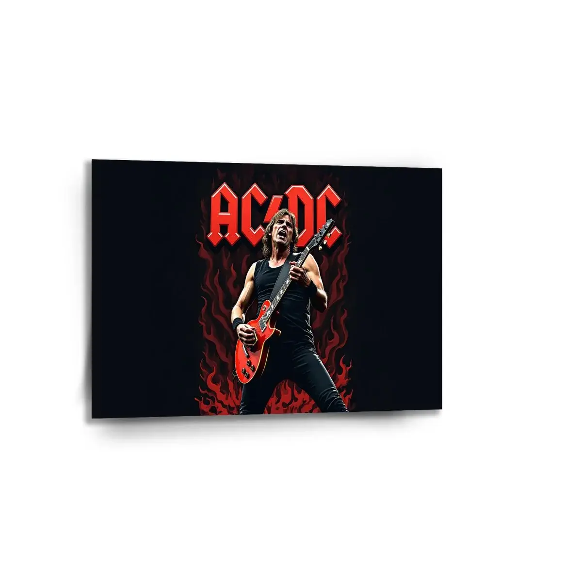 Obraz ACDC Kytarista - 90x60 cm