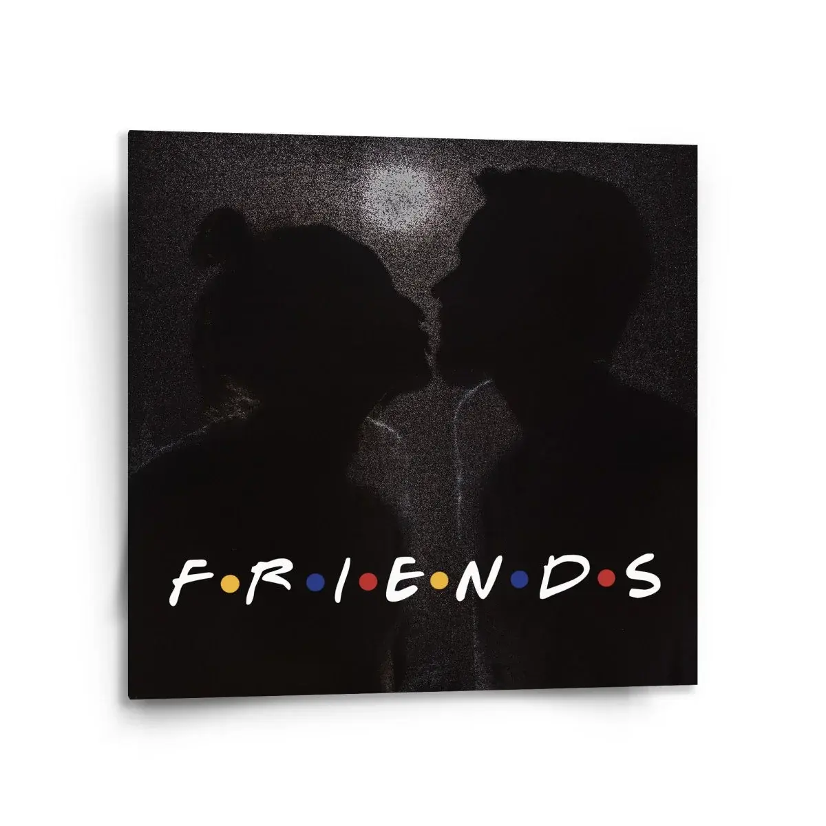 Obraz Seriál přátelé FRIENDS Polibek - 110x110 cm