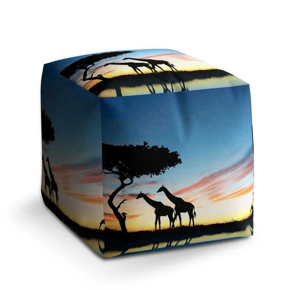 Taburet Cube Sahara - 50x50x50 cm