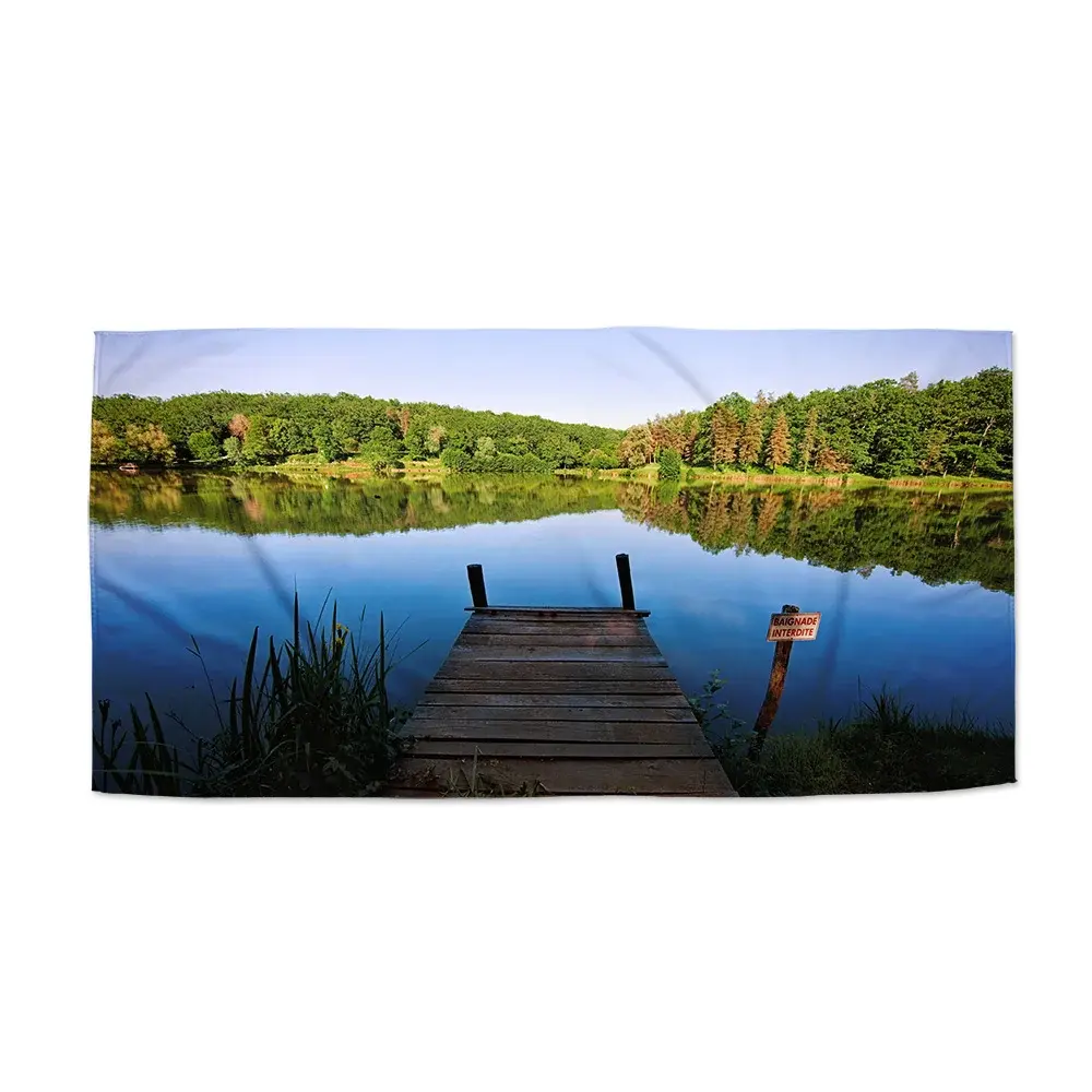 Ručník Molo na jezeře - 70x140 cm
