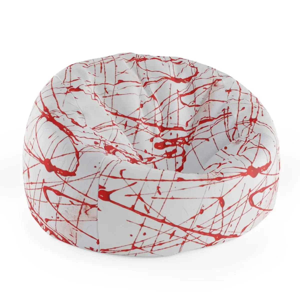 Sedací vak Cocoon Krvavé cákance - 75 x 45 x 35 cm
