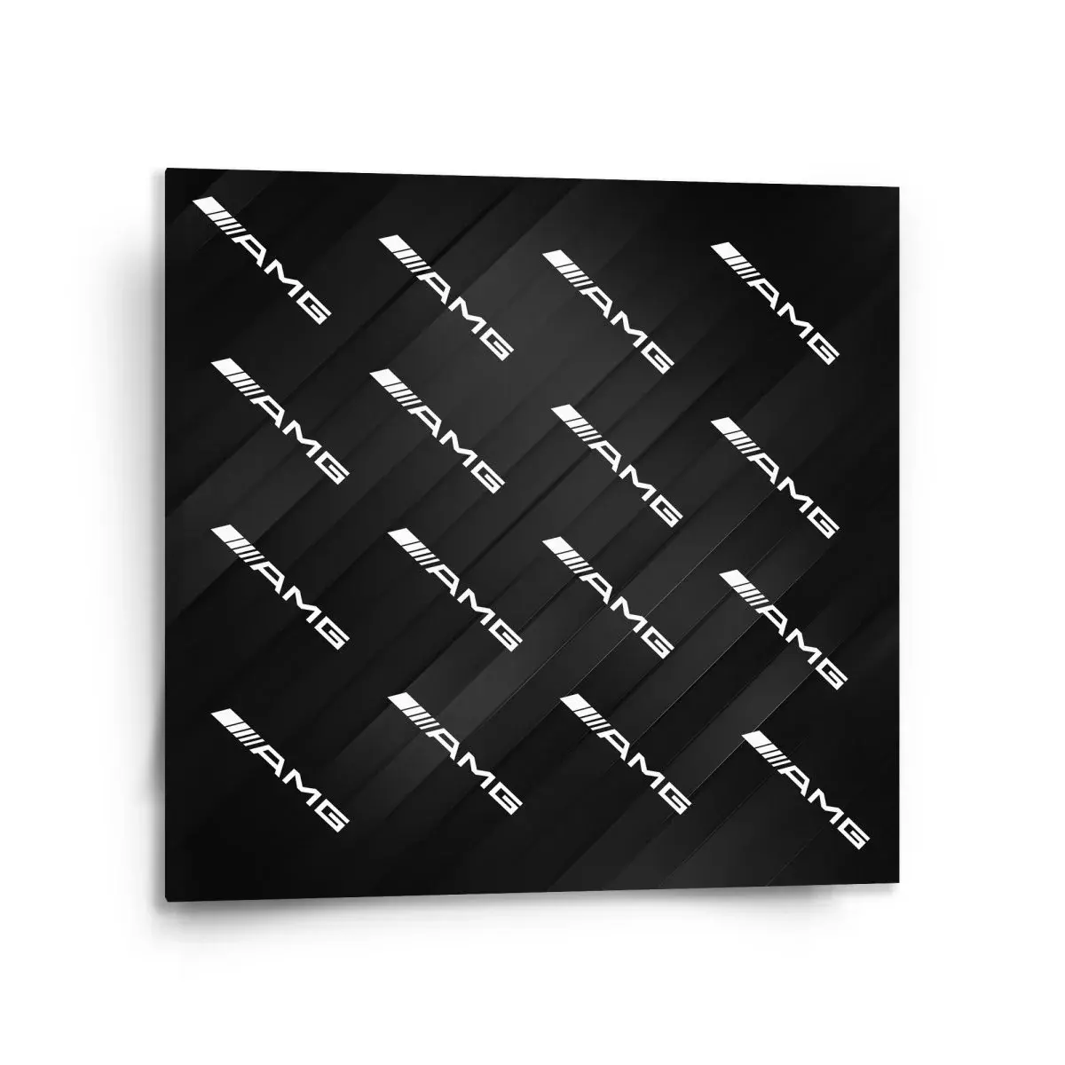 Obraz AMG vzor - 110x110 cm