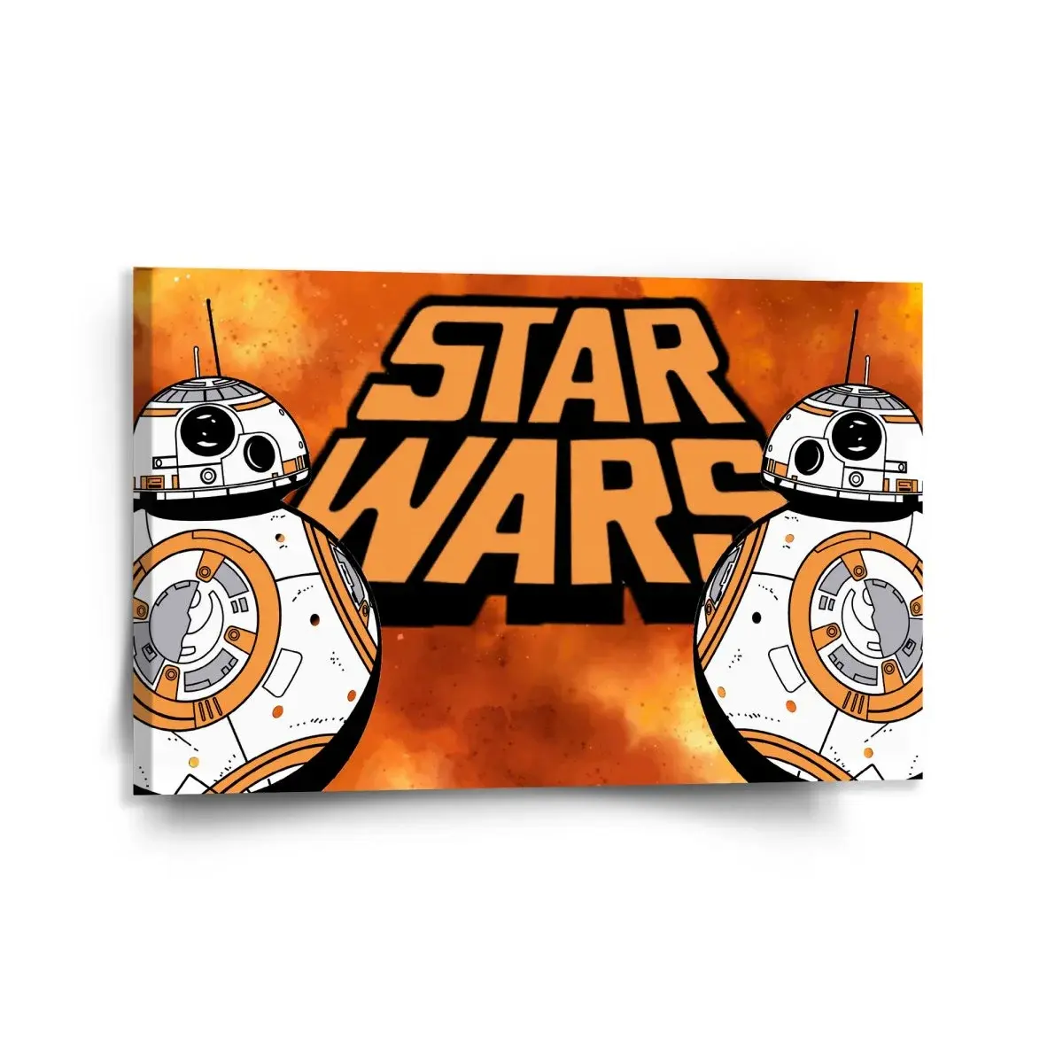 Obraz Star Wars Ohnivé pozadí - 120x80 cm