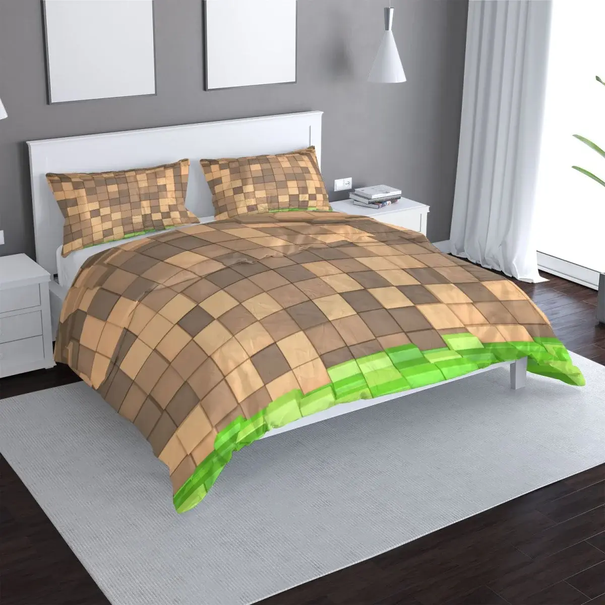 Povlečení Blocks 3D - 140x220 / 90x70