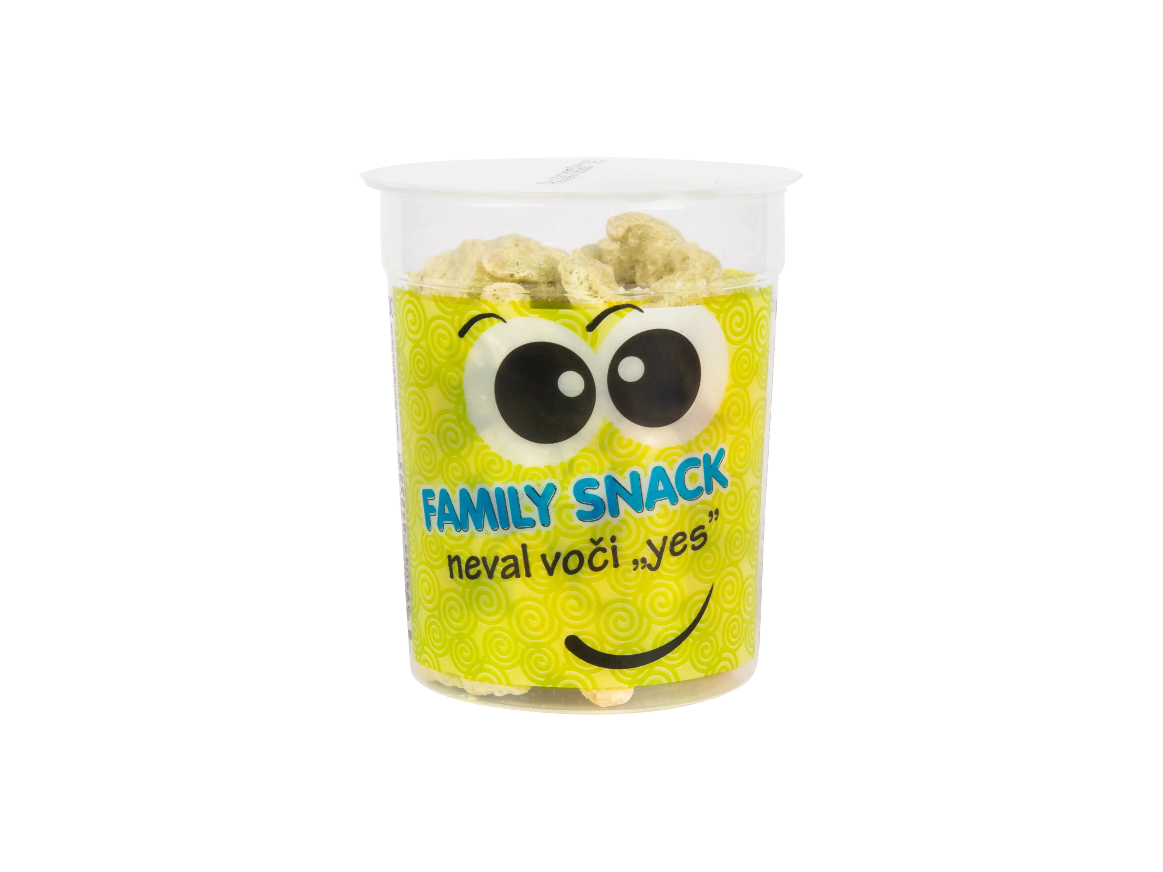 FAMILY SNACK YES HRÁŠEK kelímek 12 ks