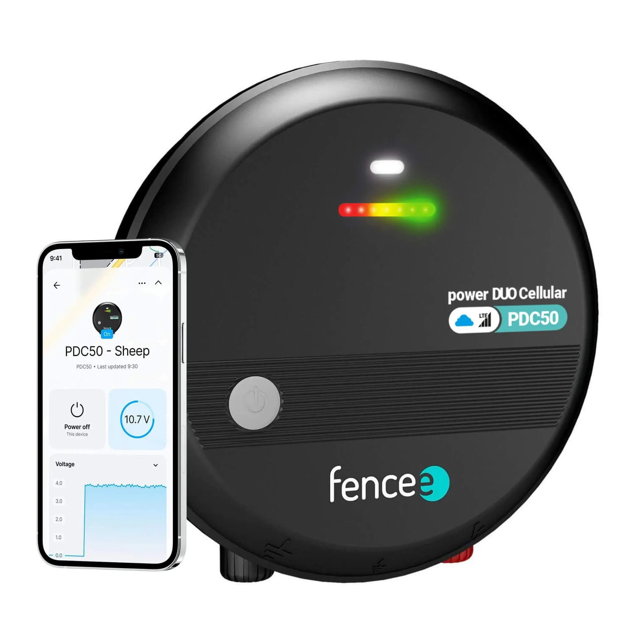 LTE zdroj pro elektrický ohradník fencee power DUO Cellular PDC50