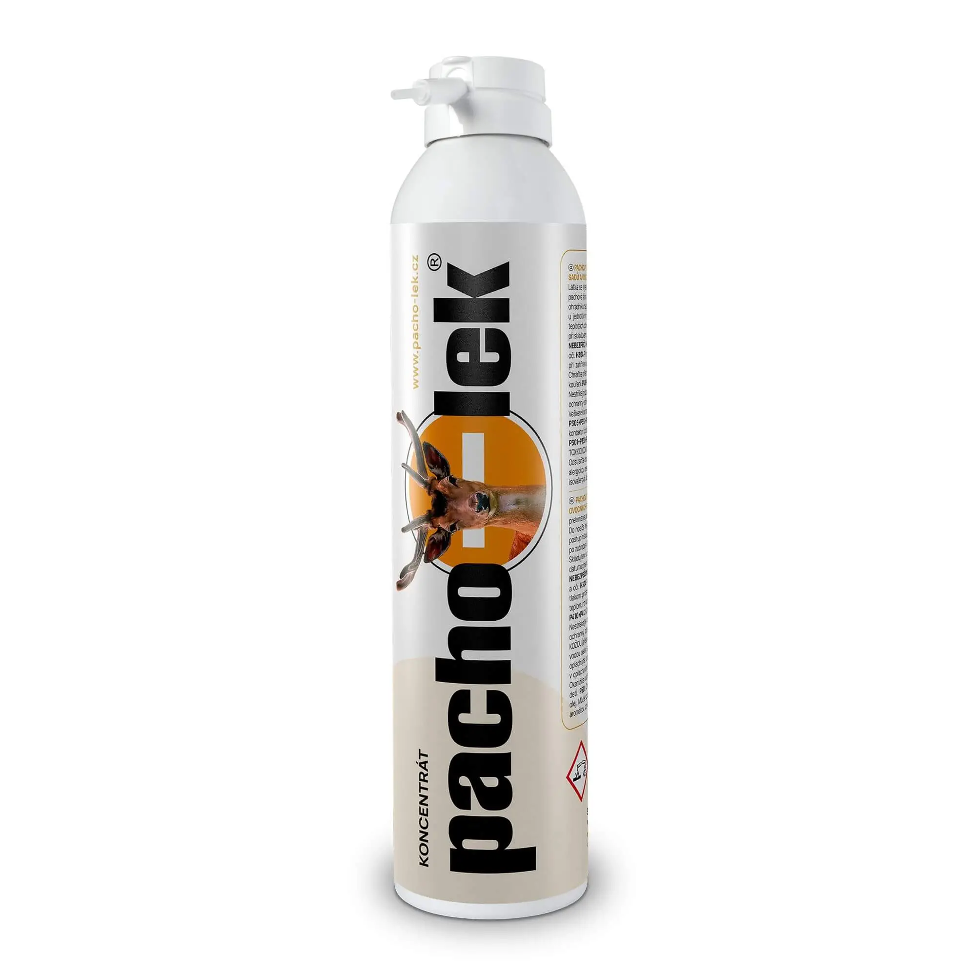 Pachový ohradník proti spárkaté zvěři,ochrana plodin,kultury a lesních porostů PACHO-LEK 250 ml