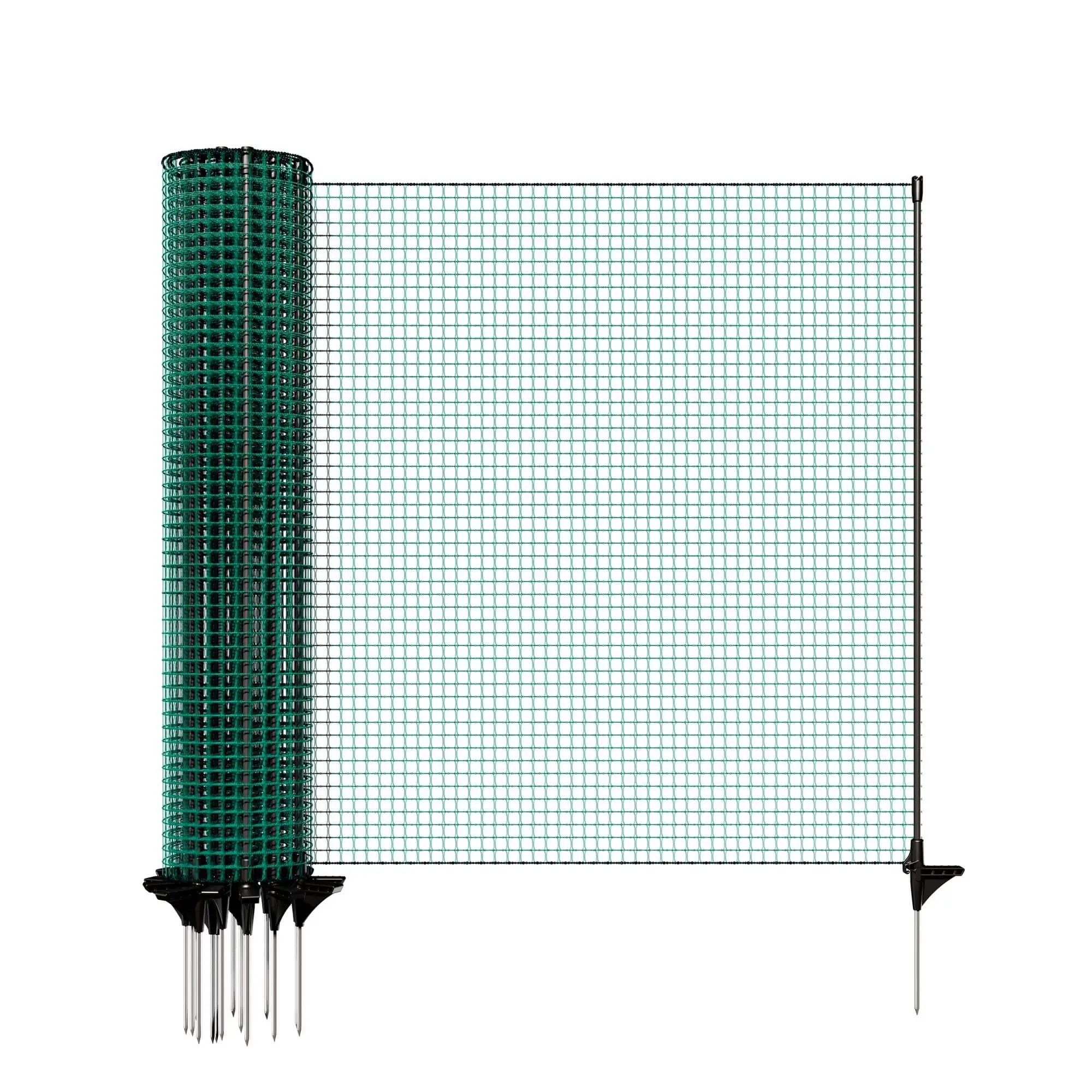 Univerzální zelená ohradníková síť, nevodivá FIX, délka 20 m, výška 80 cm