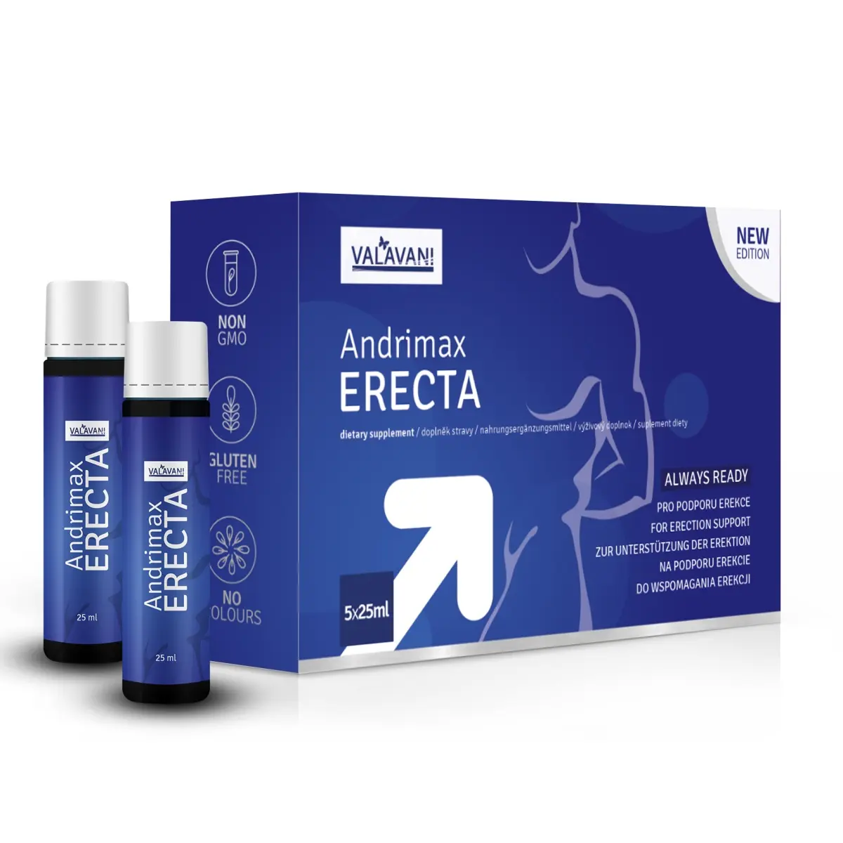 Produkt pro muže Andrimax Erecta 5x25ml - Valavani