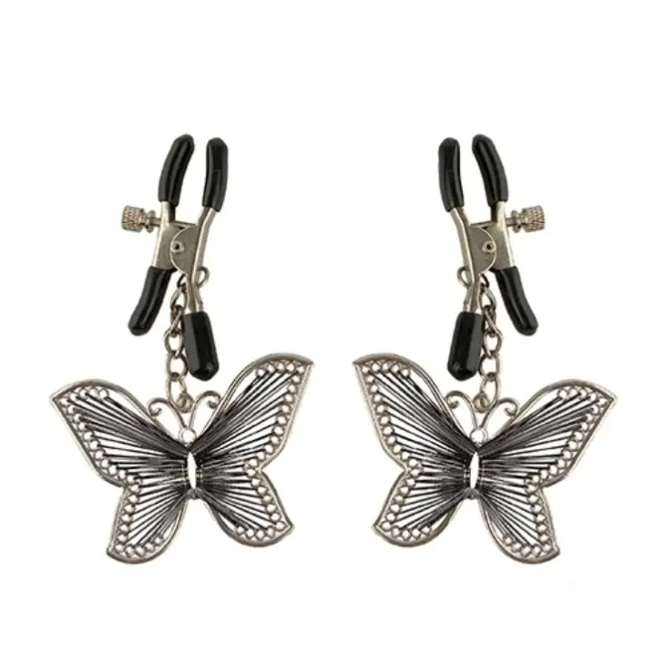Pipedream Skřipce na bradavky Fetish Fantasy Butterfly Nipple Clamps (motýlci)