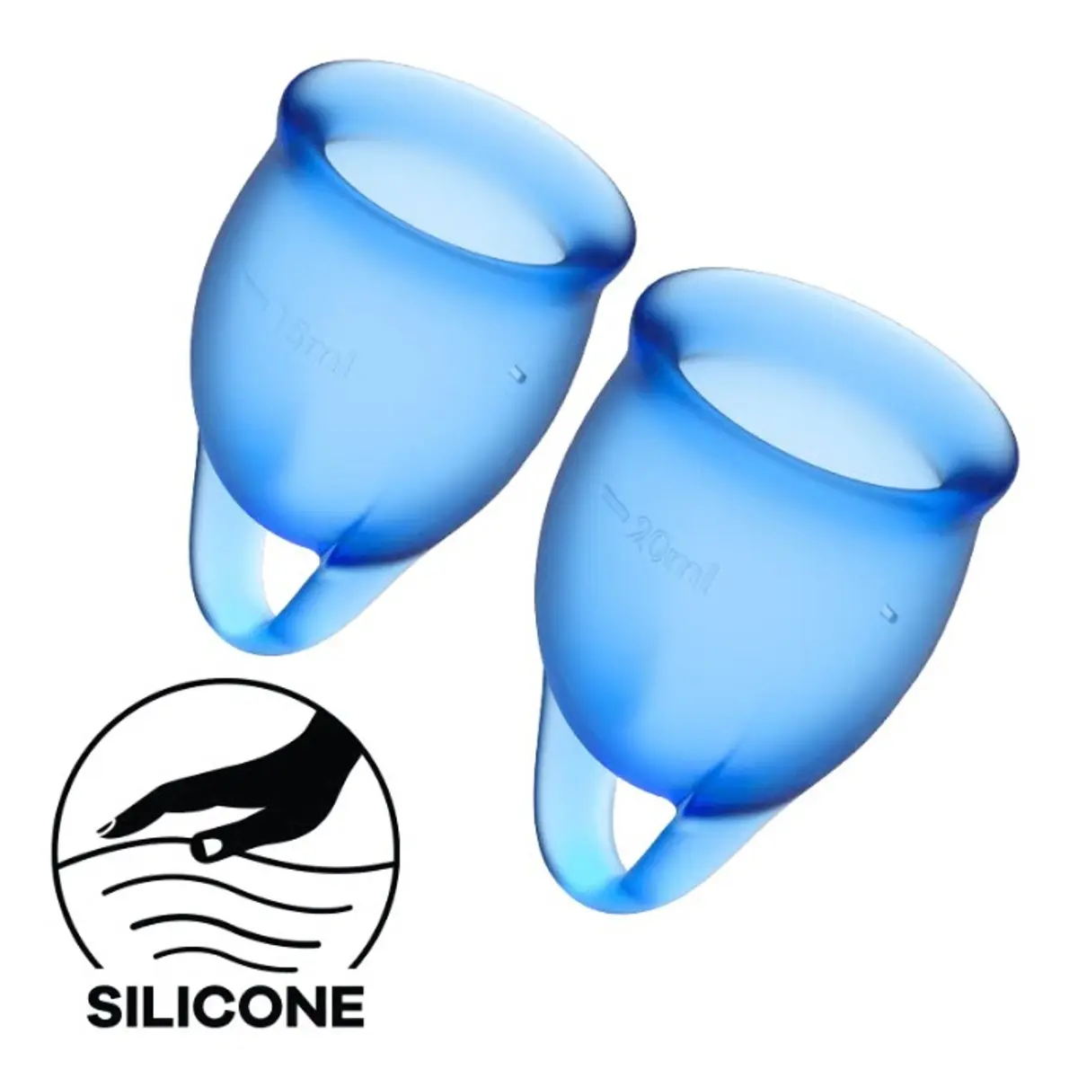 Menstruační kalíšky SATISFYER FEEL CONFIDENT MENSTRUAL CUP