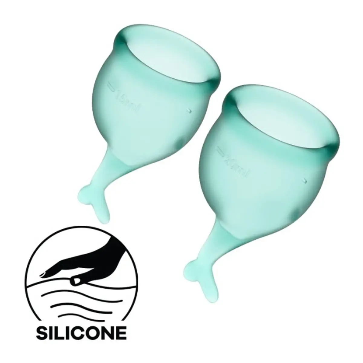 Menstruační kalíšky SATISFYER FEEL SECURE MENSTRUAL CUP