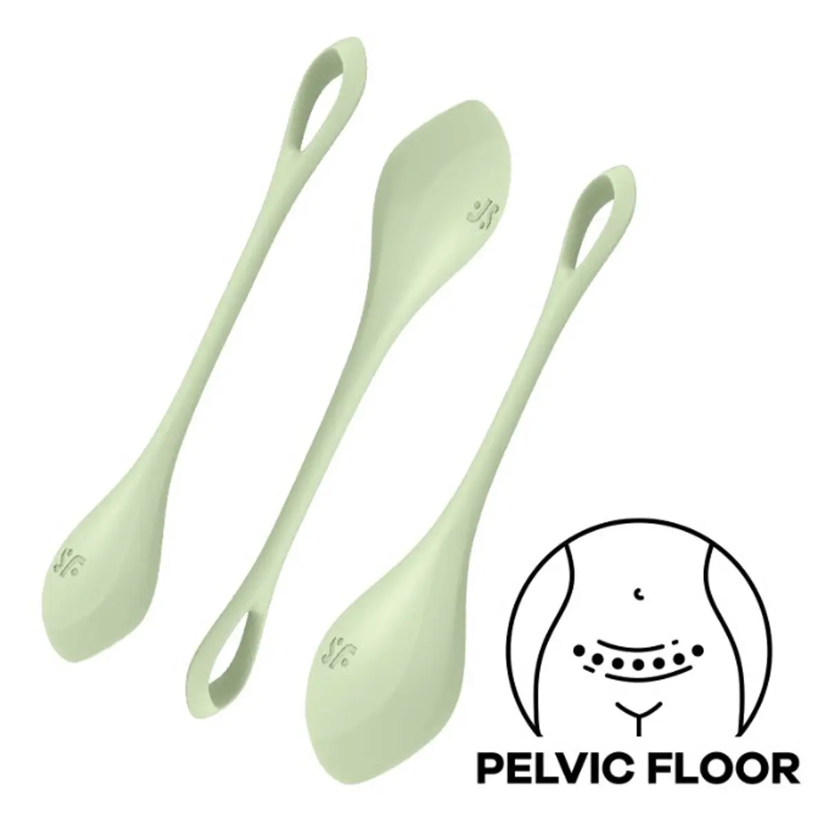 Vaginální činky SATISFYER YONI POWER 2 TRAINING sada