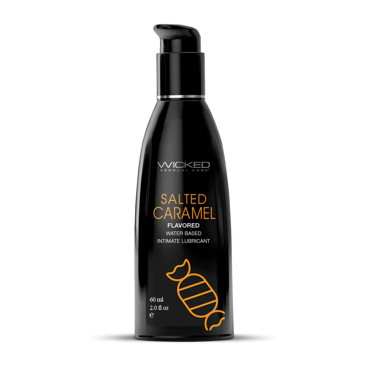Lubrikační gel WICKED AQUA Salted Caramel Flavored 60 ml
