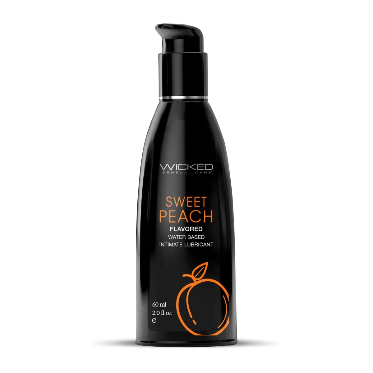 Lubrikační gel WICKED AQUA Sweet Peach Flavored 60 ml