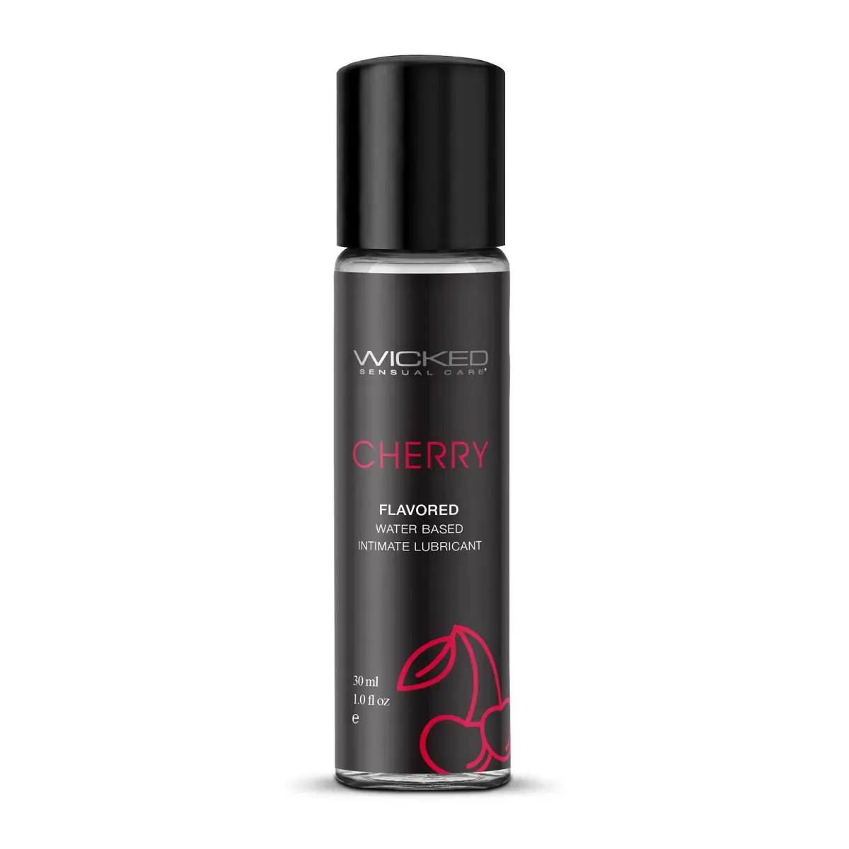 Lubrikační gel WICKED AQUA Cherry Flavored 30 ml