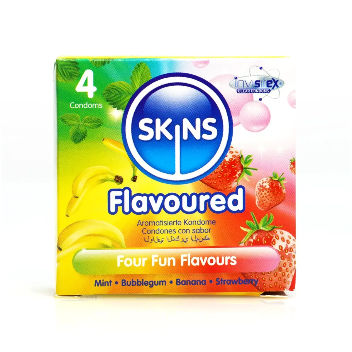 Kondom Skins Flavours 4 ks