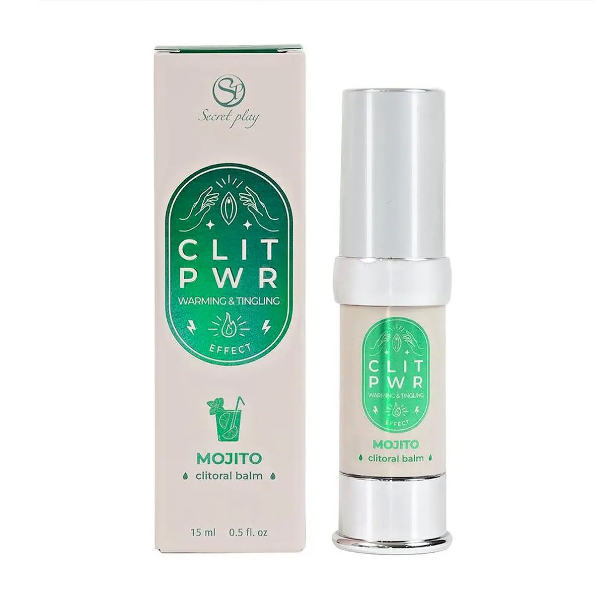 Secret Play Clit PWR Warming & Tingling Clitoral Balm Mojito 15ml