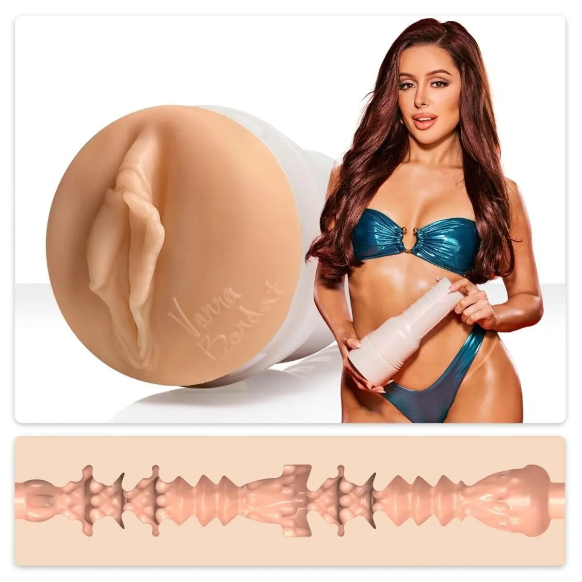 Masturbátor FLESHLIGHT Girls Vanna Bardot Dopamine tělový