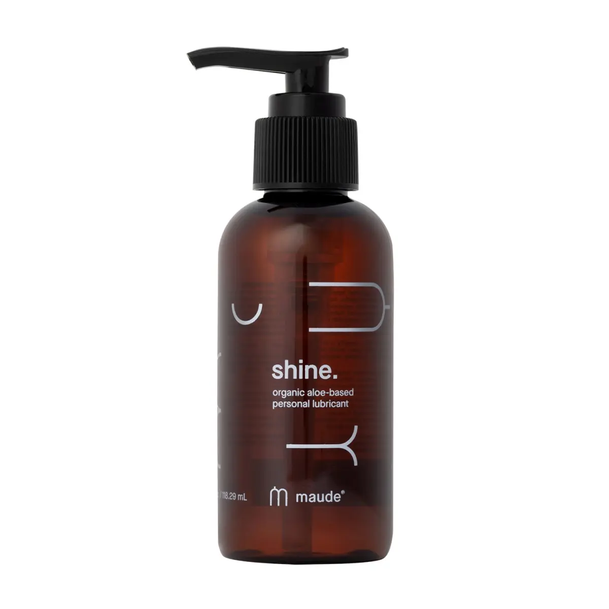 Lubrikační gel Maude SHINE Organic Aloe Vera 118 ml