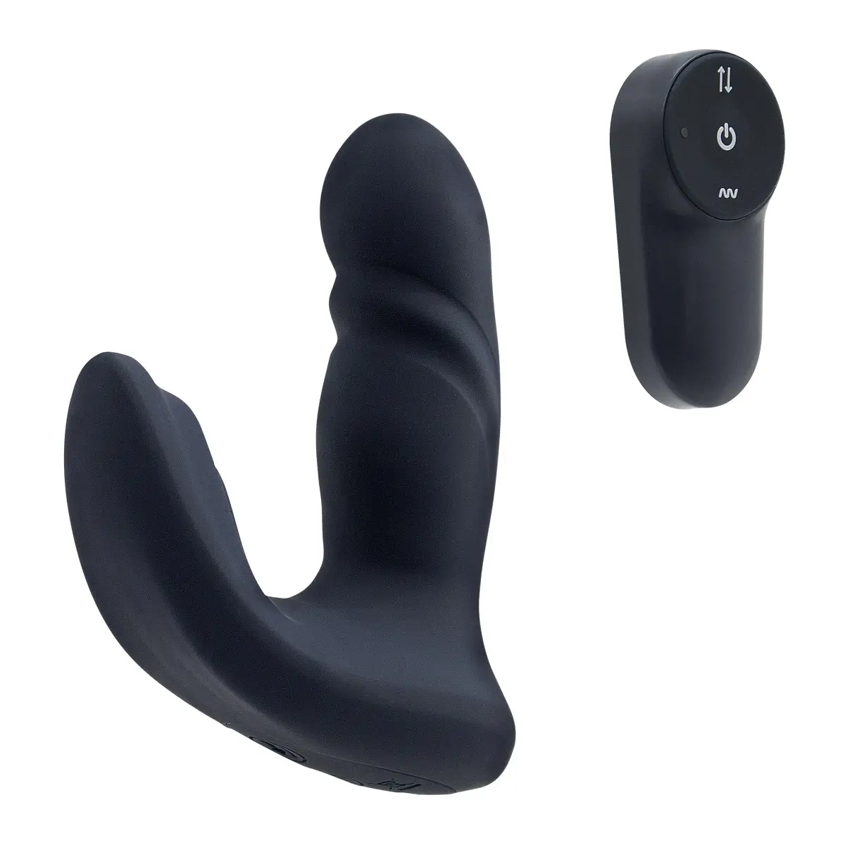 Dreamtoys Pulz - pulzační anální vibrátor s dálkovým ovládáním (modrý)